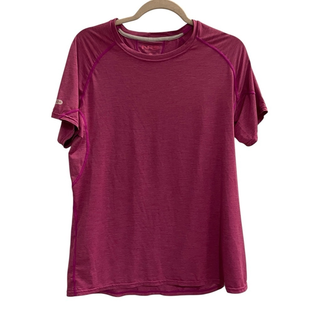 NRS UPF 50 Pink Short Sleeve Shirt Size XL
